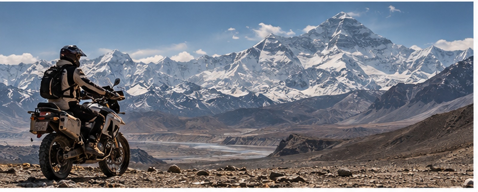 Offroad Sherpa Himalayan expedition scenery